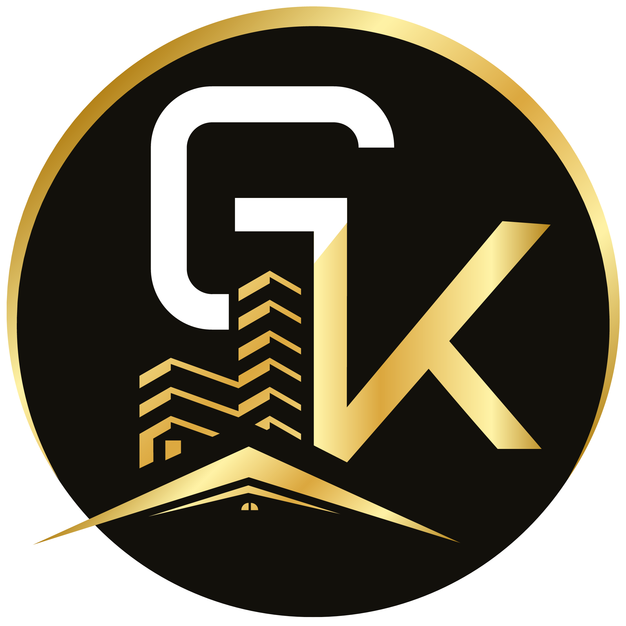 Gk byggkonsult ab logotyp