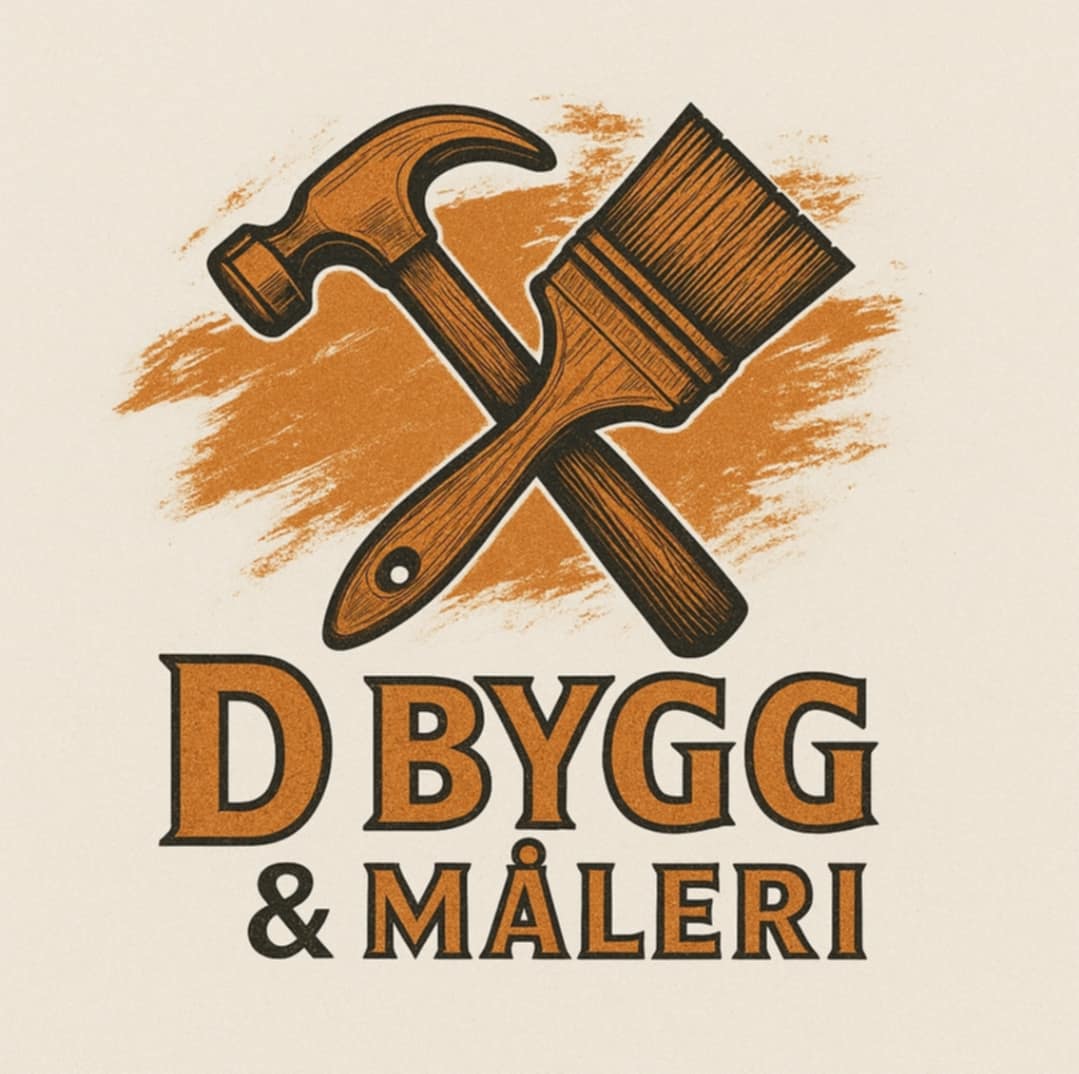 D Bygg & Måleri logotyp