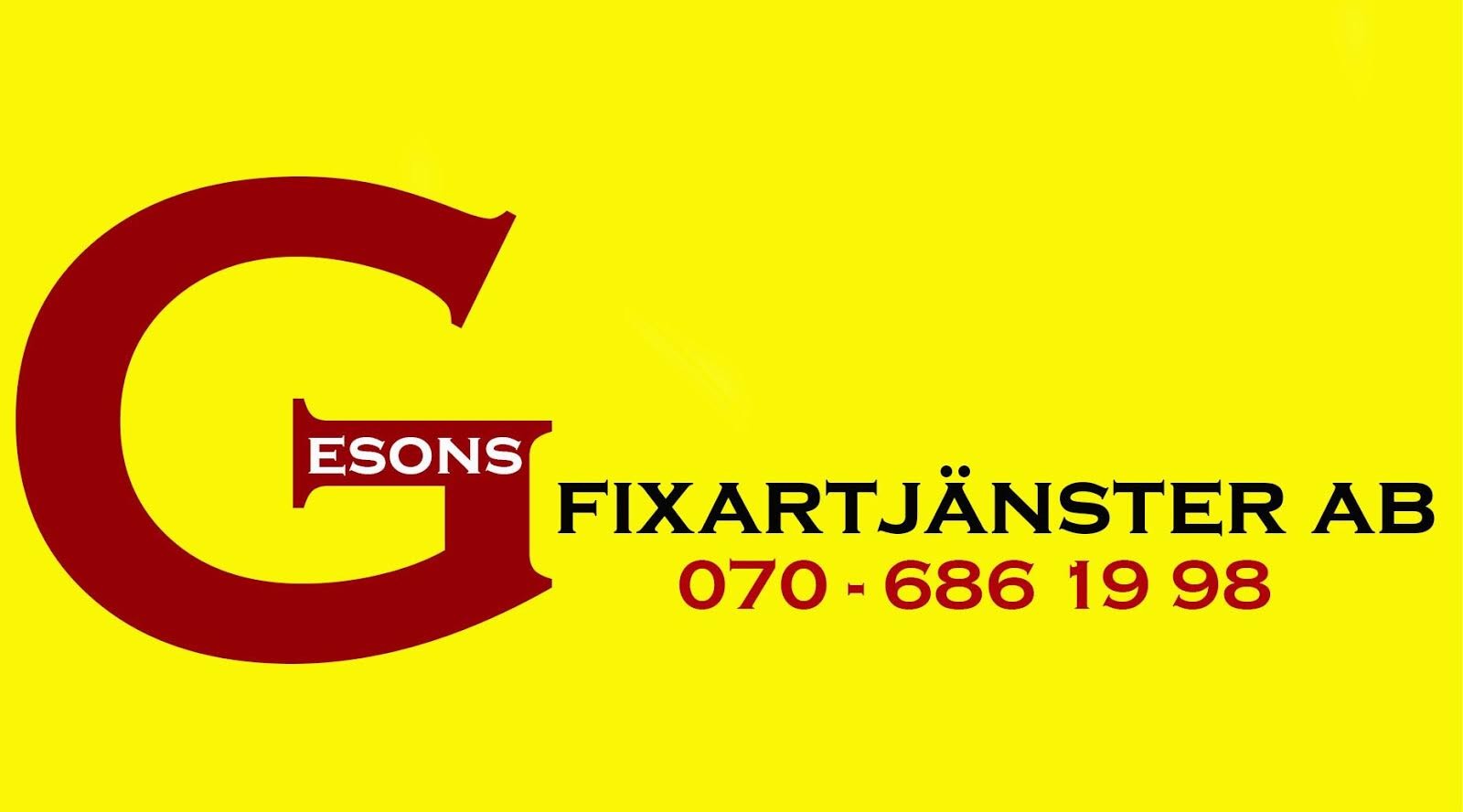 Gesons Fixartjänster AB logotyp
