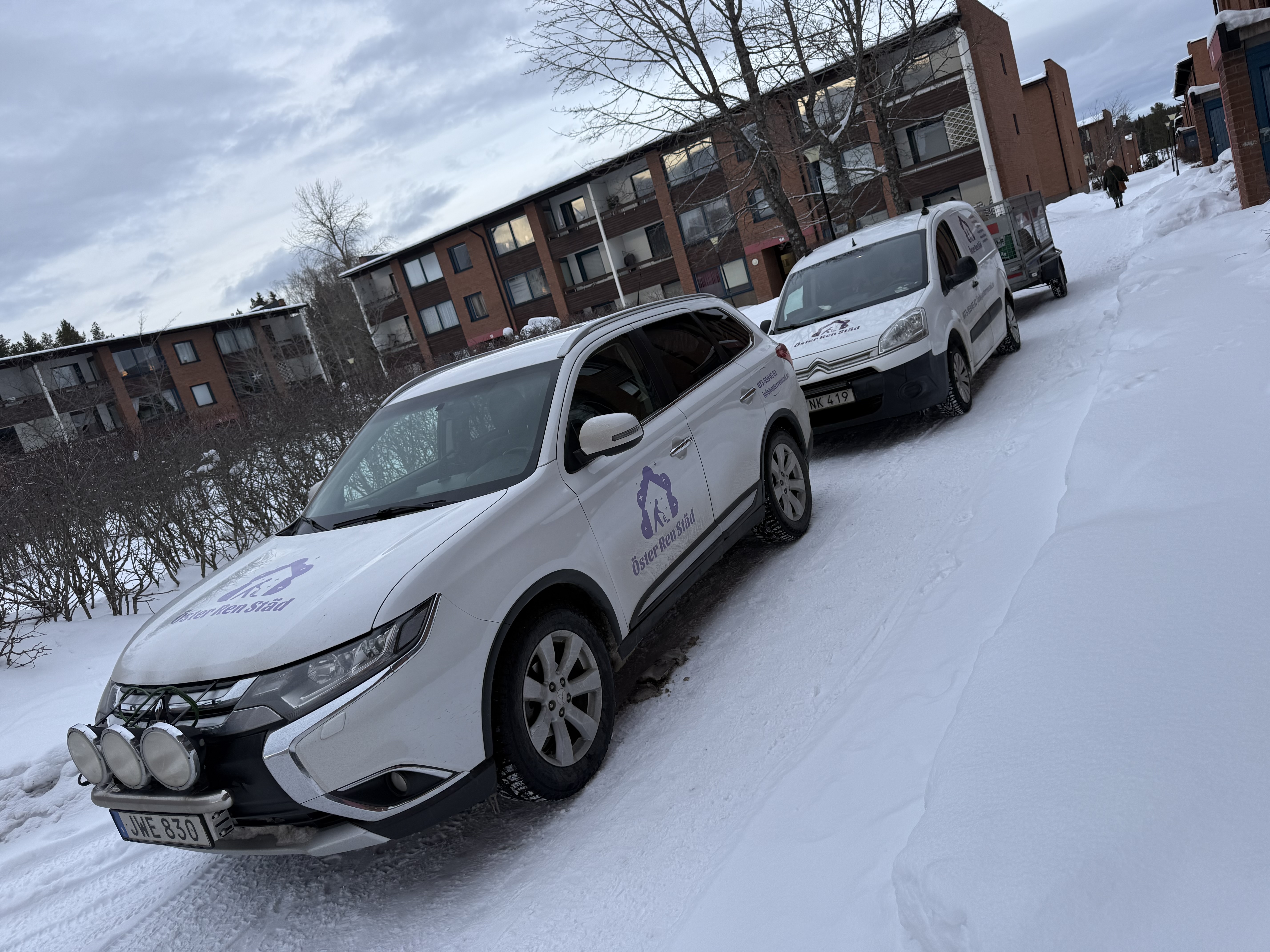 Logotyp för Öster ren städ