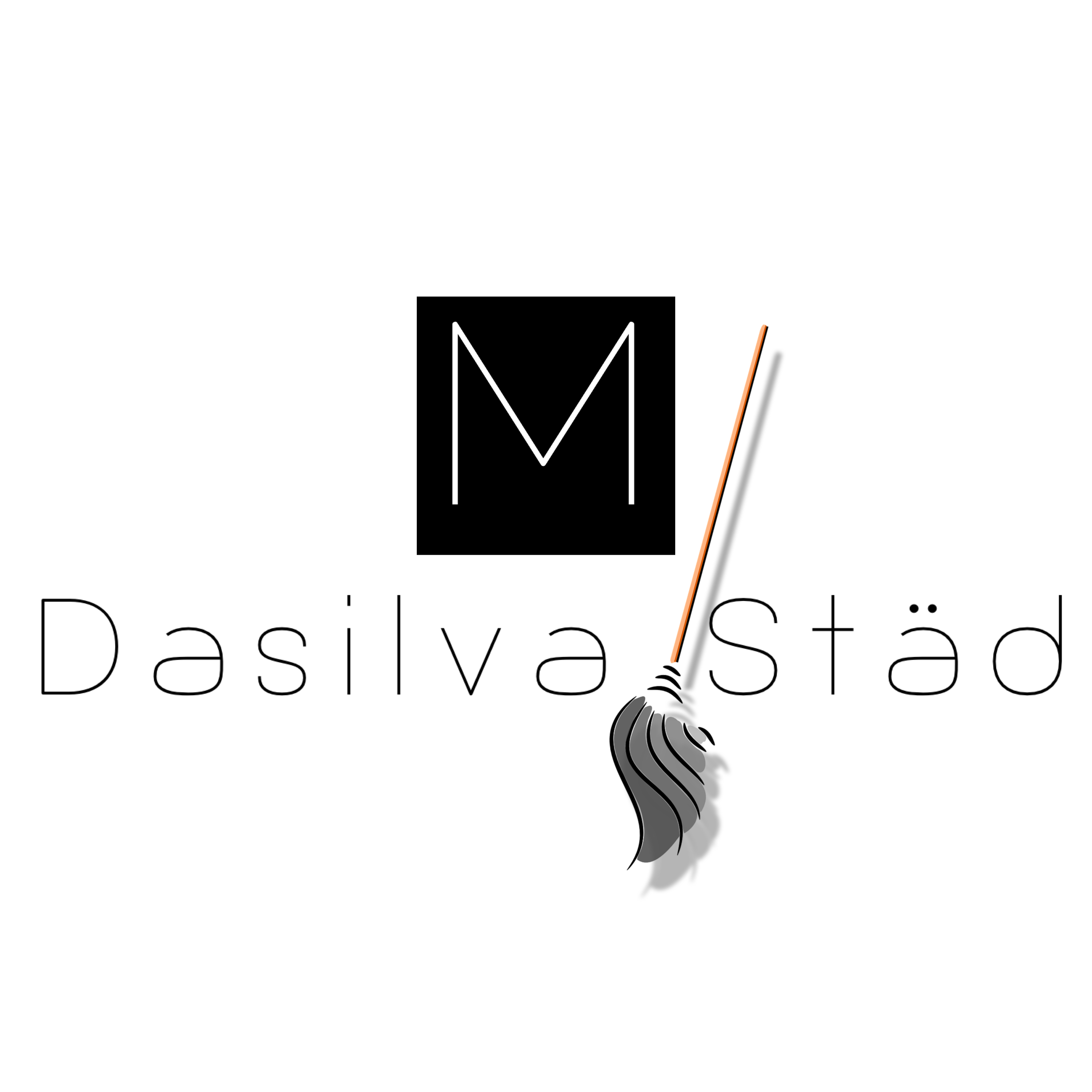 M Dasilva städ logotyp
