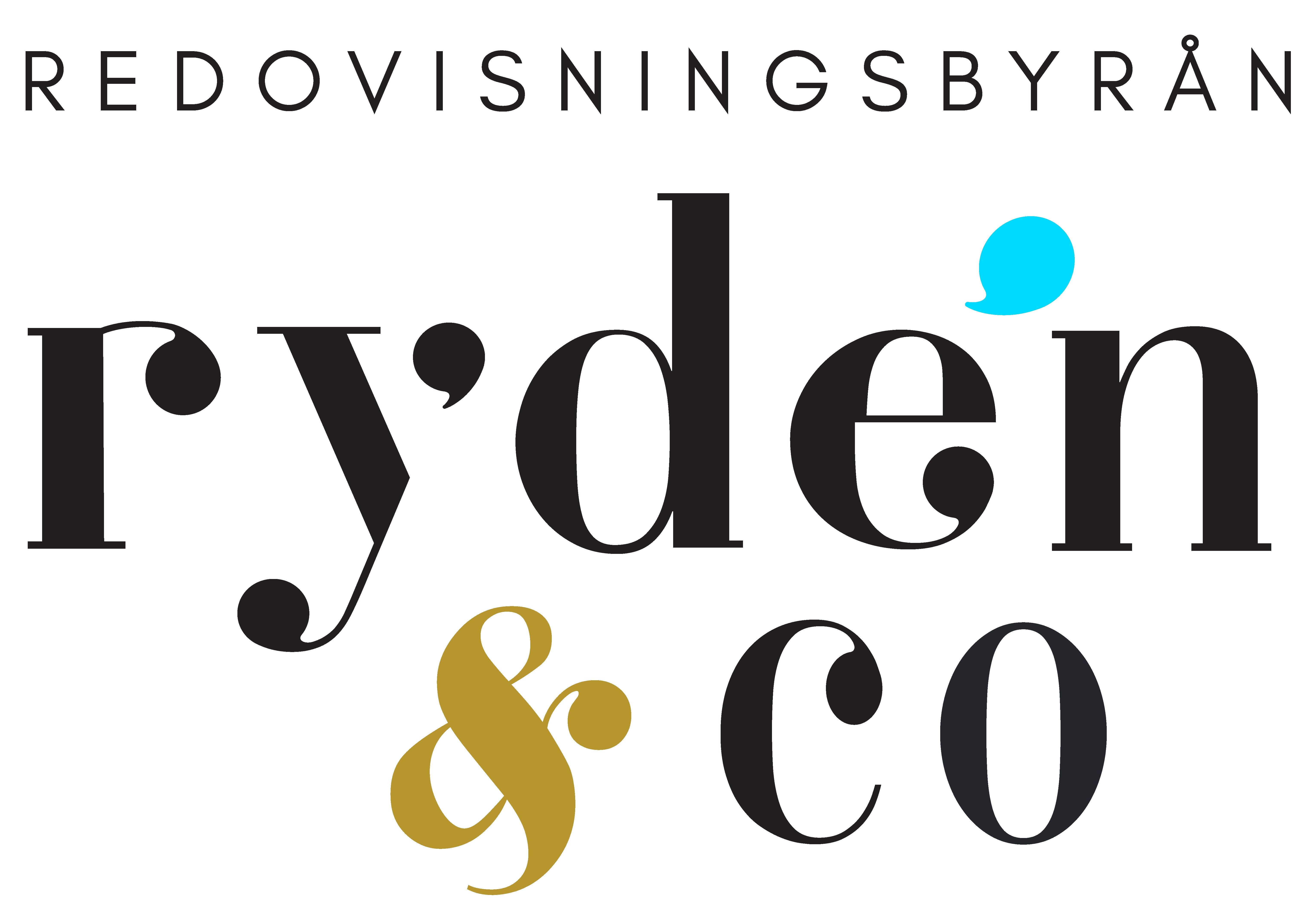 Logotyp för Redovisningsbyrån Ryden & Co AB