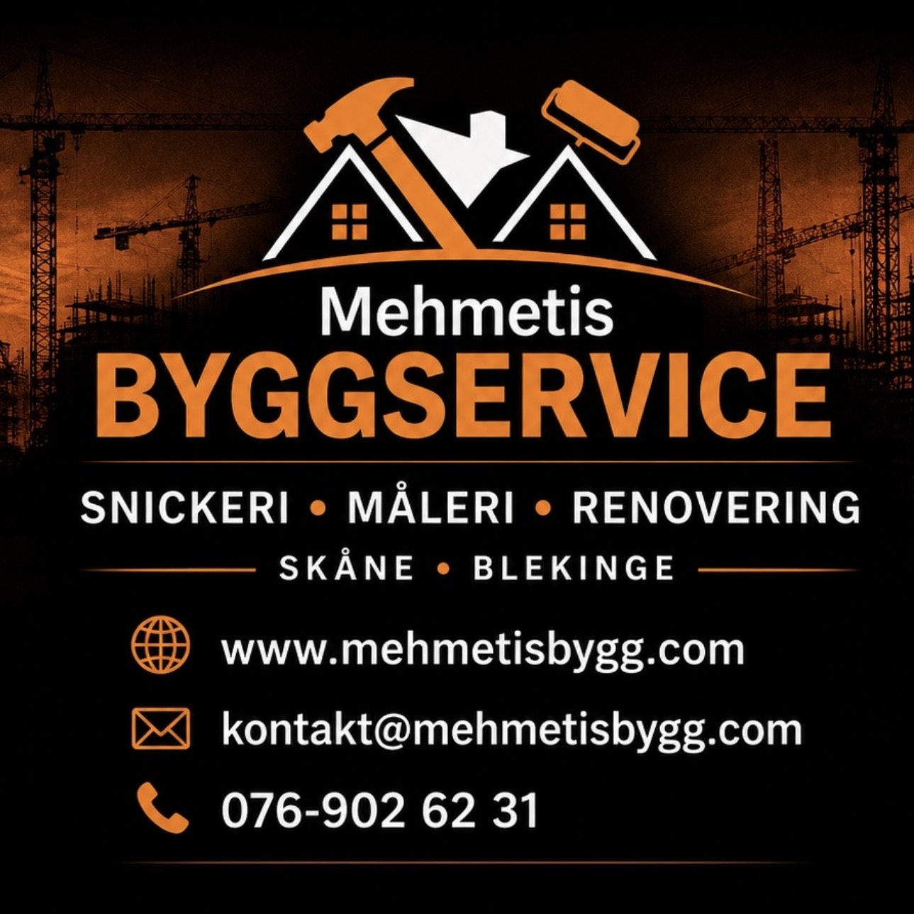Mehmetis Byggservice logotyp