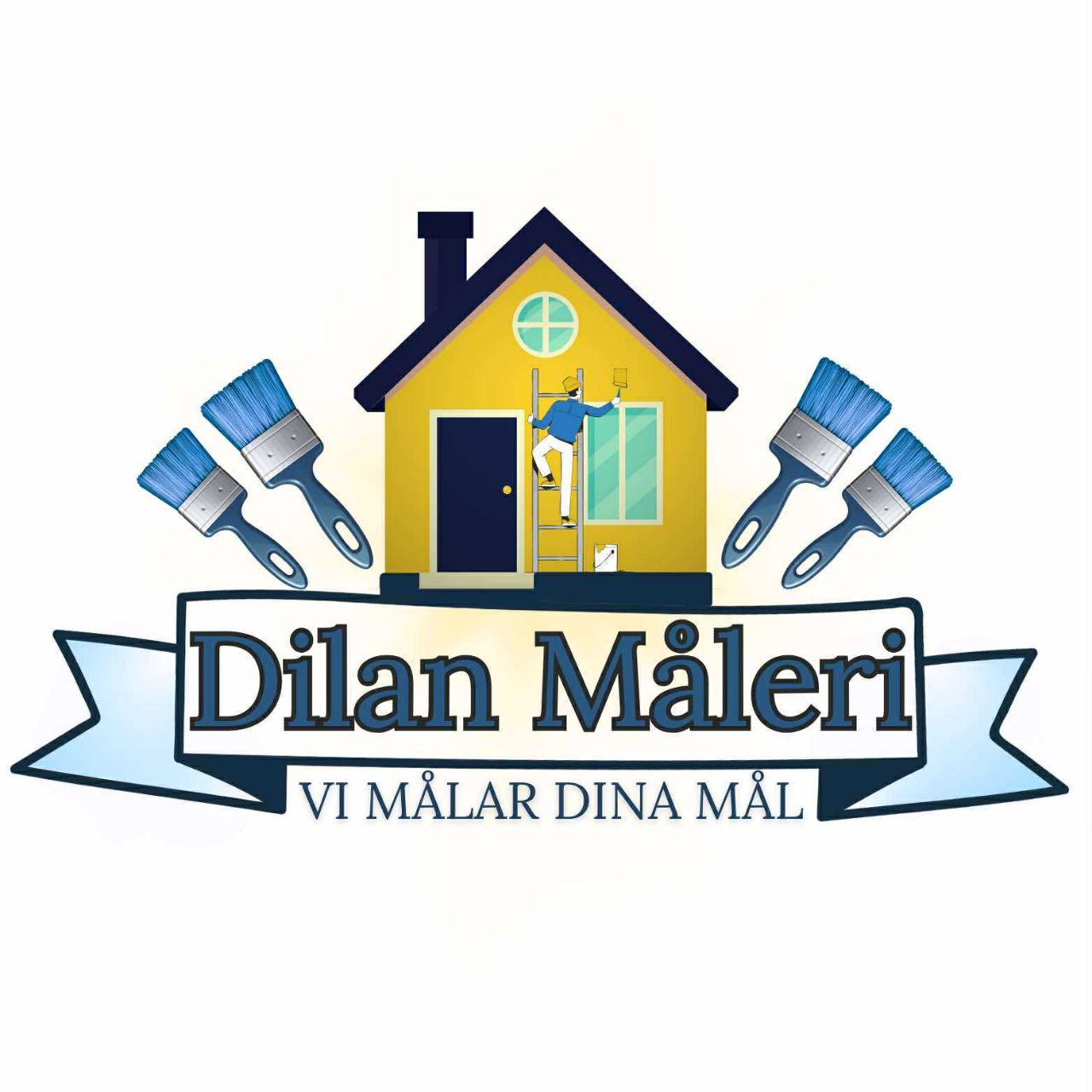 Logotyp för Dilan Måleri AB