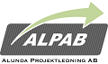Logotyp för Alunda Projektledning AB