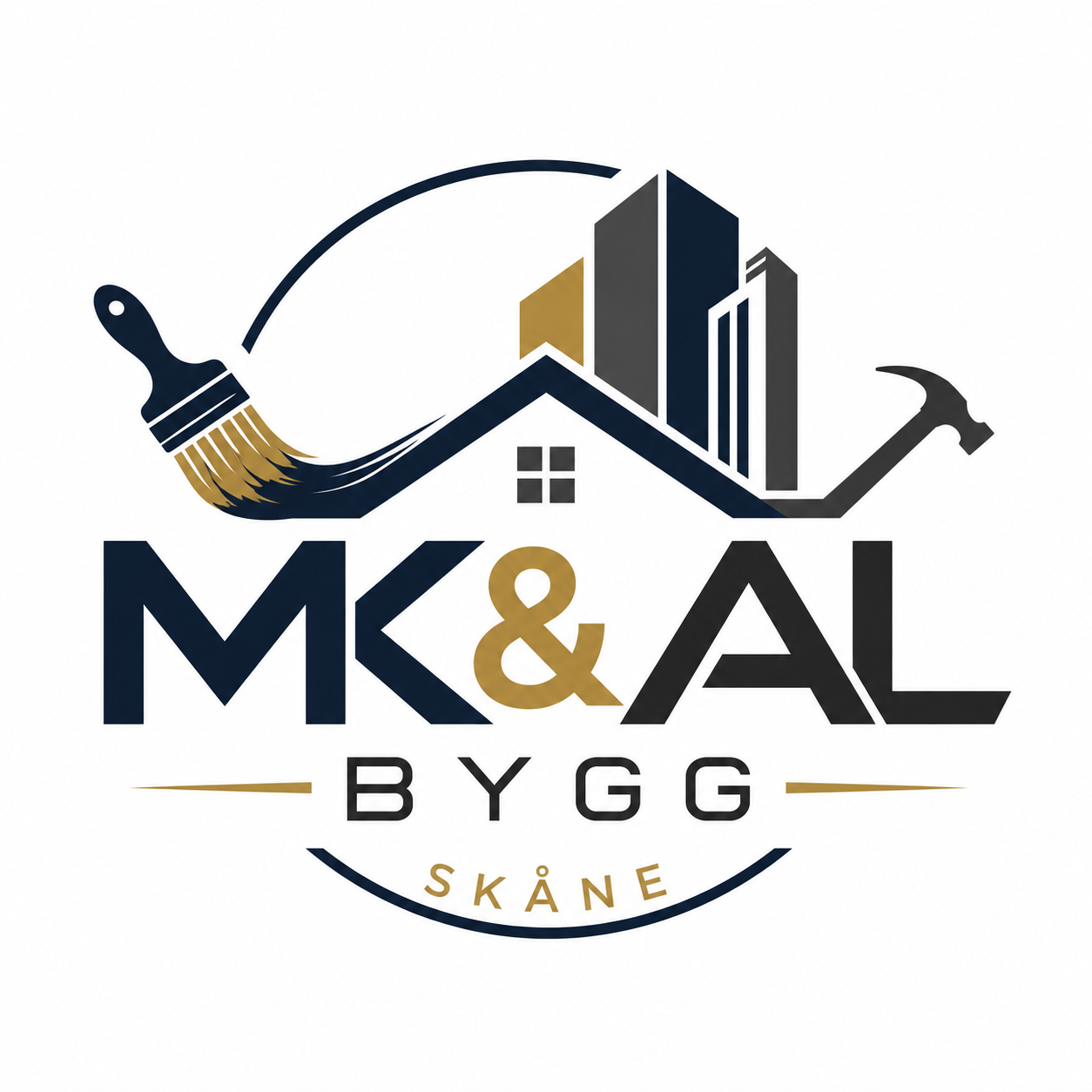 Mk&AL bygg logotyp