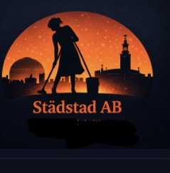 Logotyp för Städstad AB
