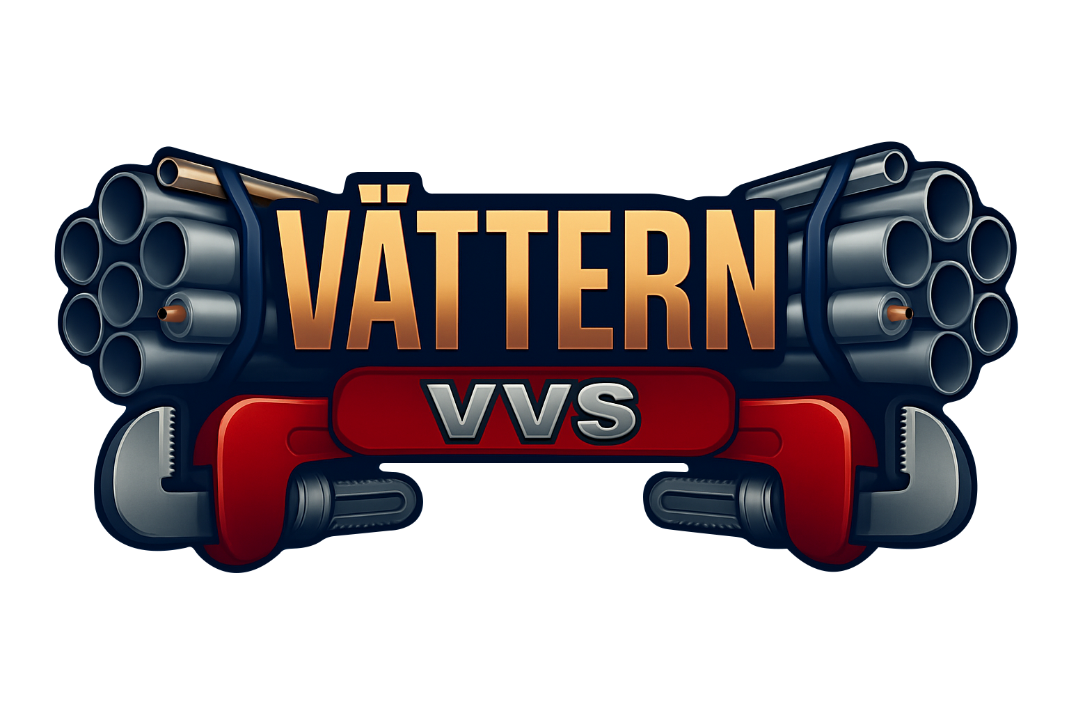 Vättern vvs AB logotyp