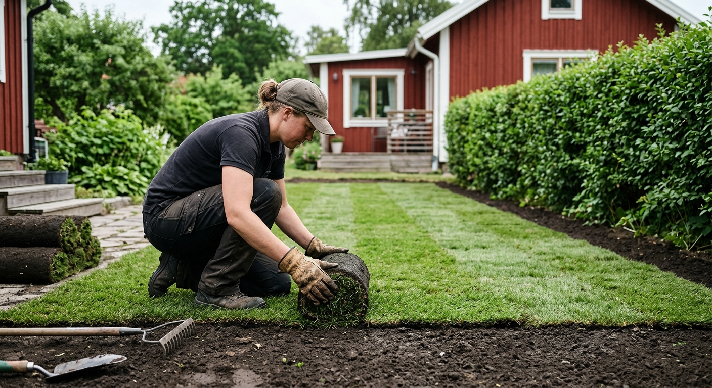 Anlägga gräsmatta pris – kostnad för sådd och rullgräs