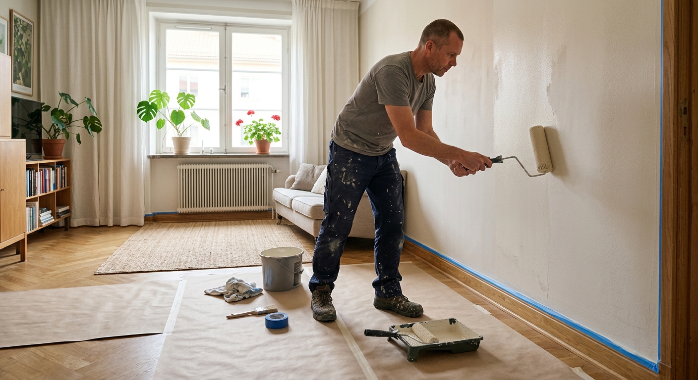 Rotavdrag måleri – Är målning ROT eller RUT?