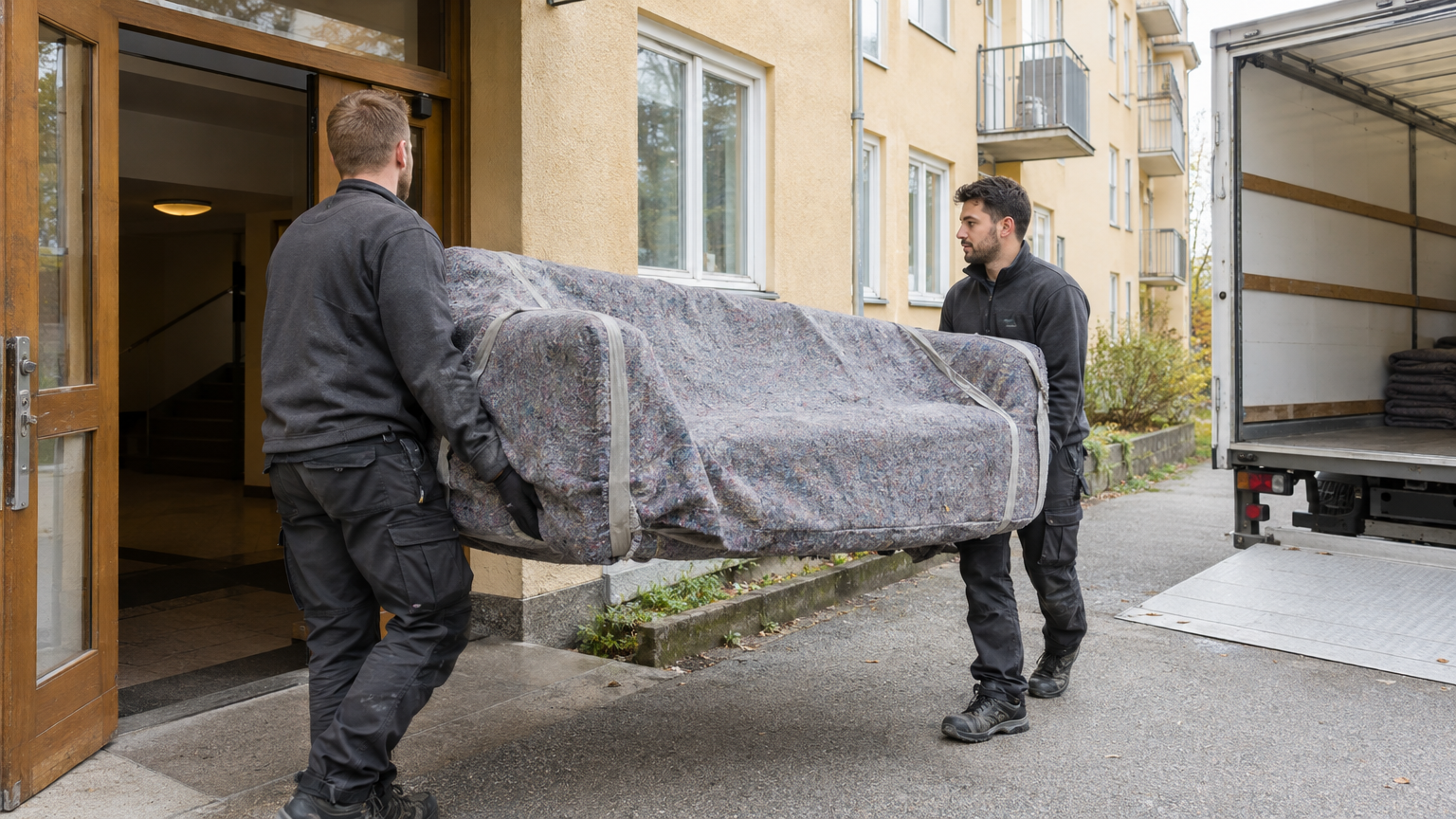 Flytthjälp pris – vad kostar en flyttfirma?