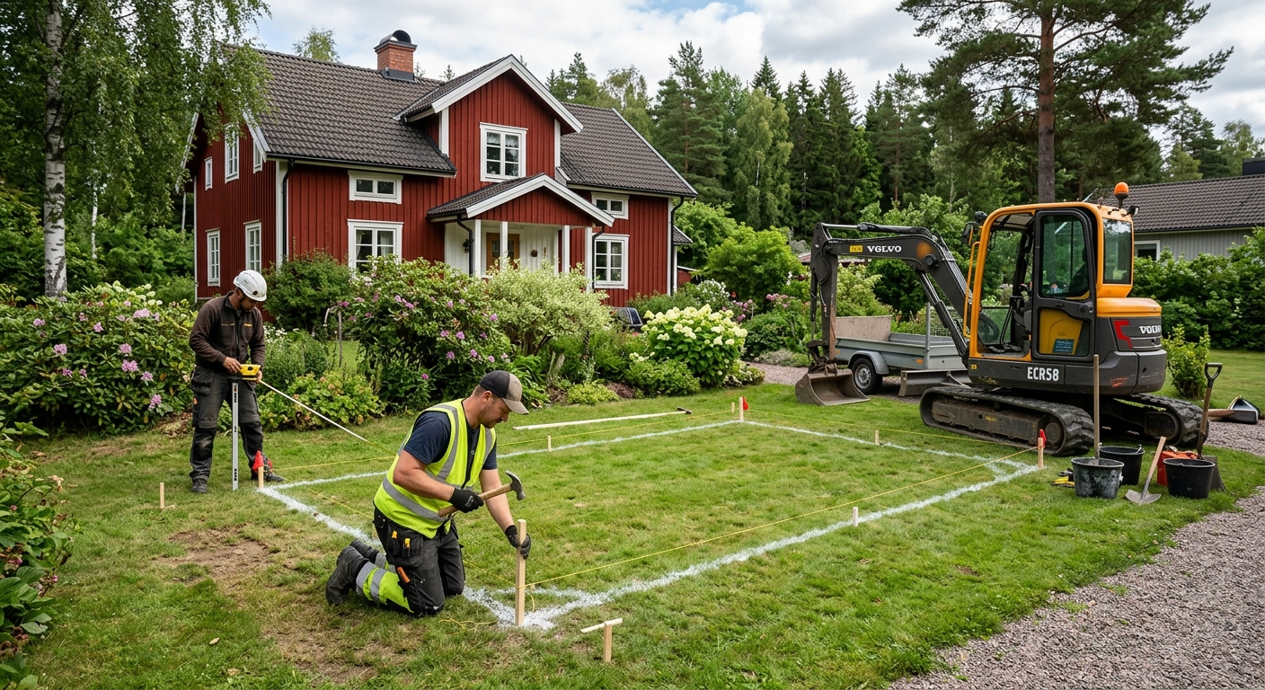 Illustration för Installera pool