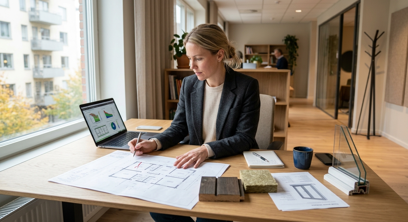 Energiberäkning för bygglov