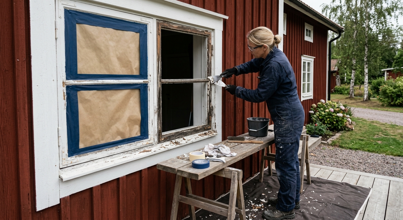 Fönstermålning