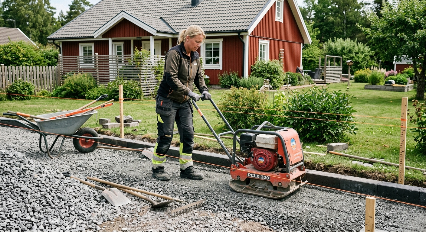 Trädgårdsplattor