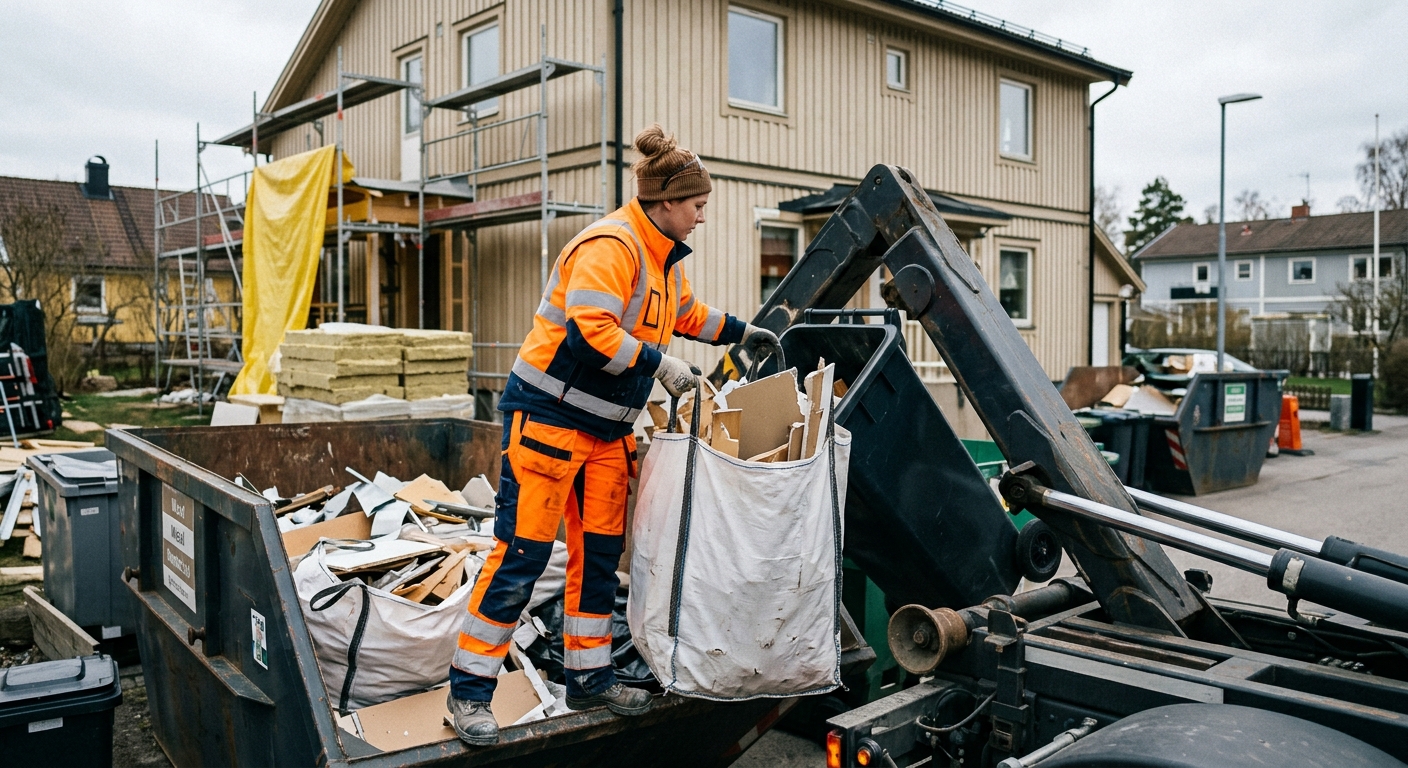Återvinningstransport