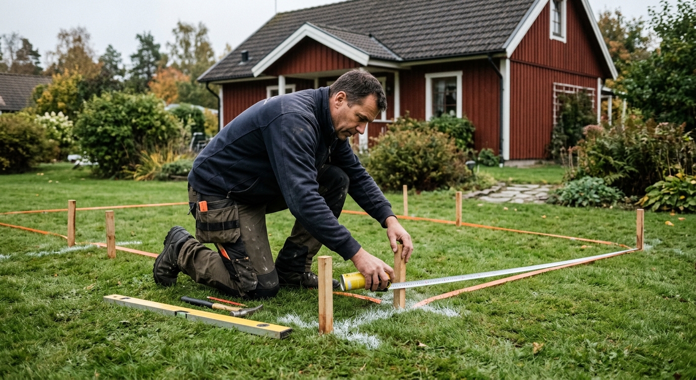 Bygga trädäck