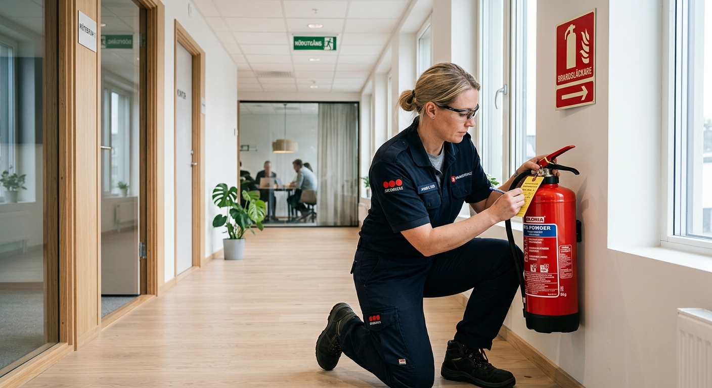 Brandsläckarservice