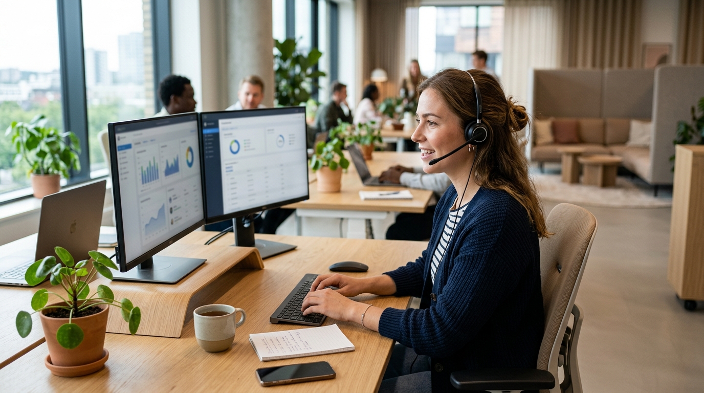 Illustration för Outsourca kundtjänst