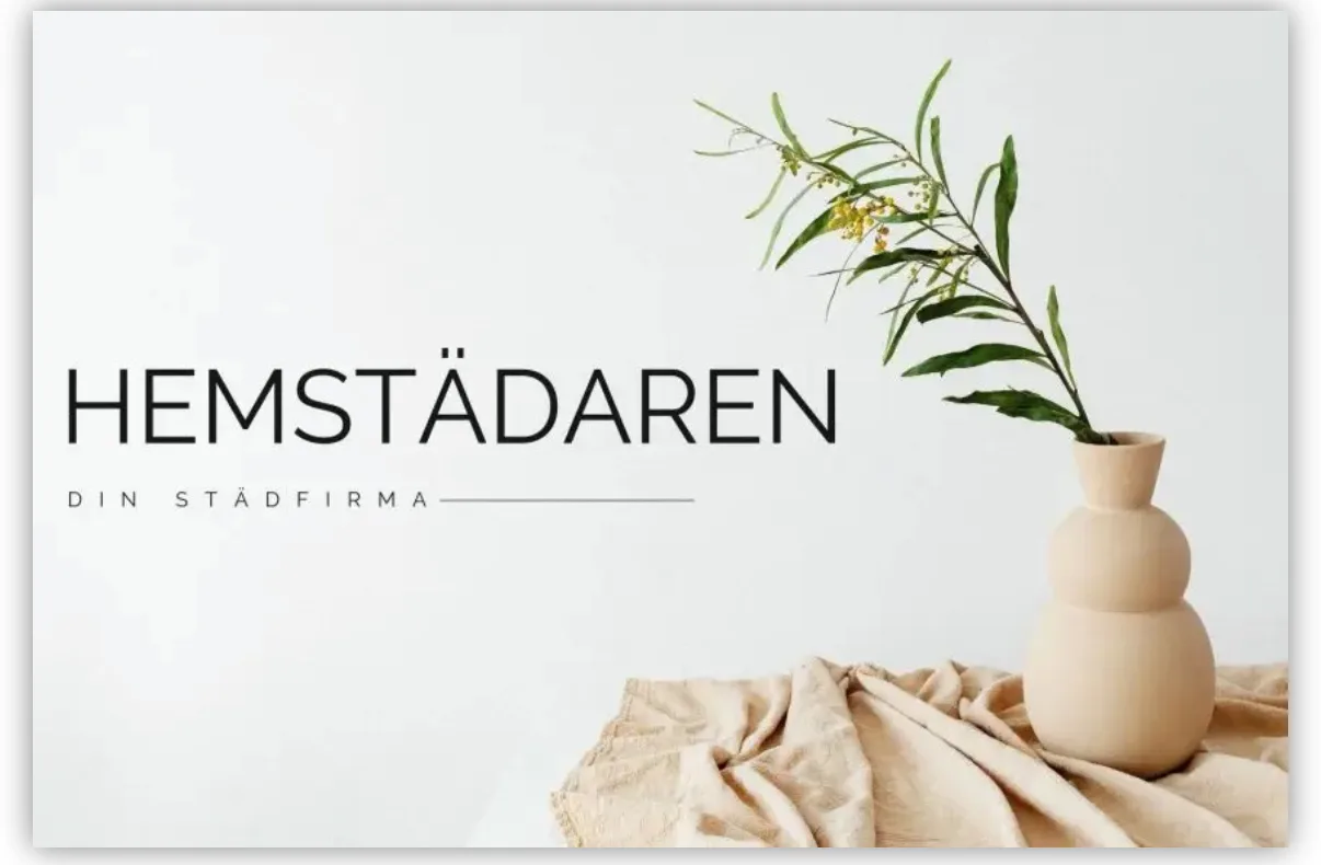 Hemstädaren logotyp