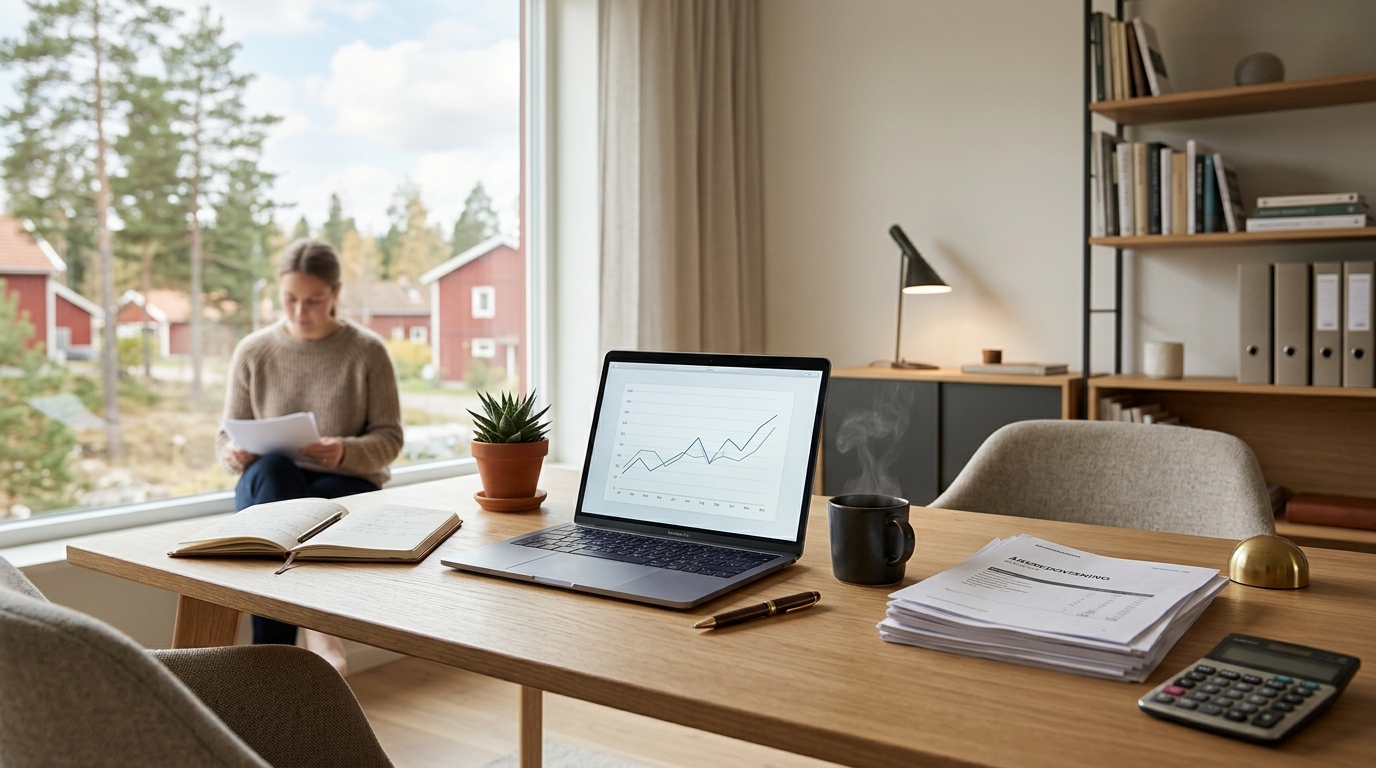 Illustration för Bokföring