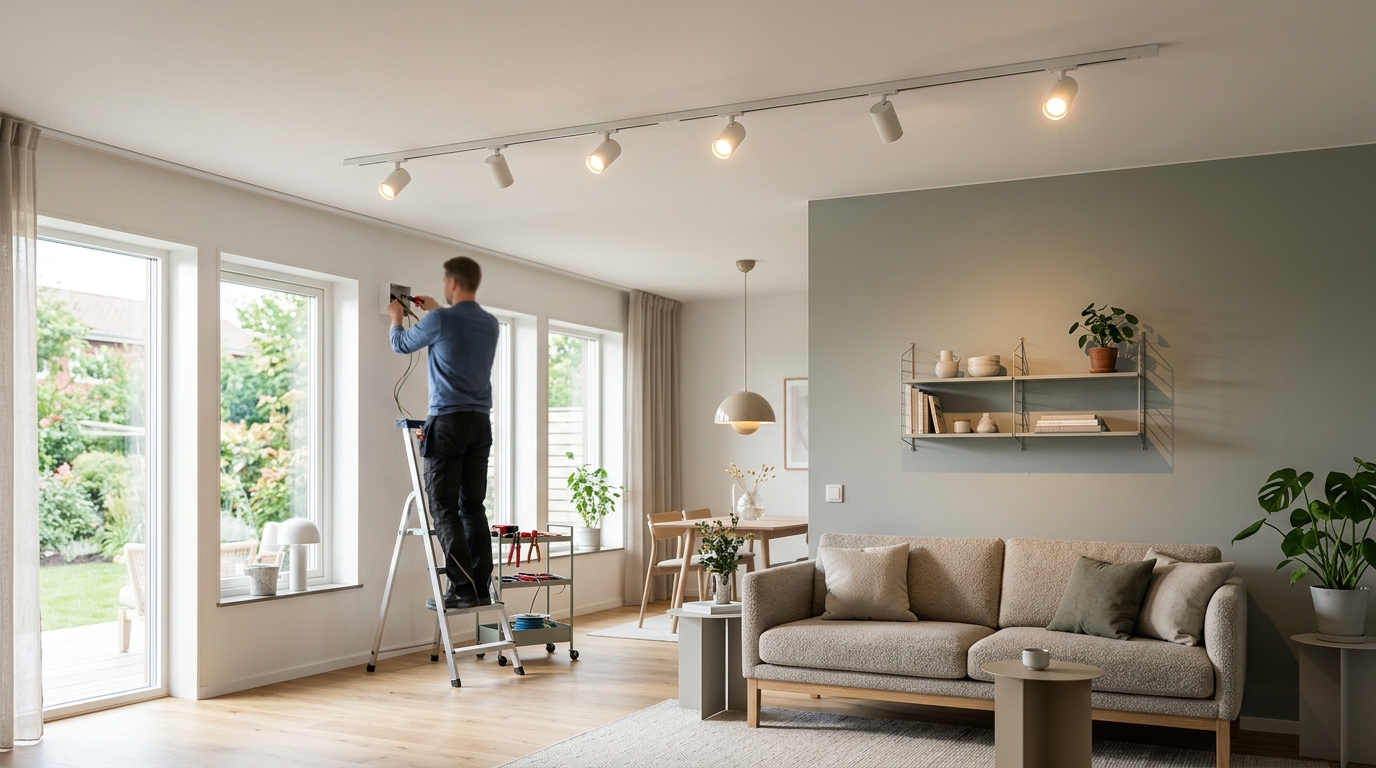 Illustration för Belysningsinstallation