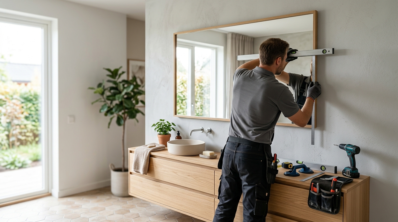 Spegelmått och montering