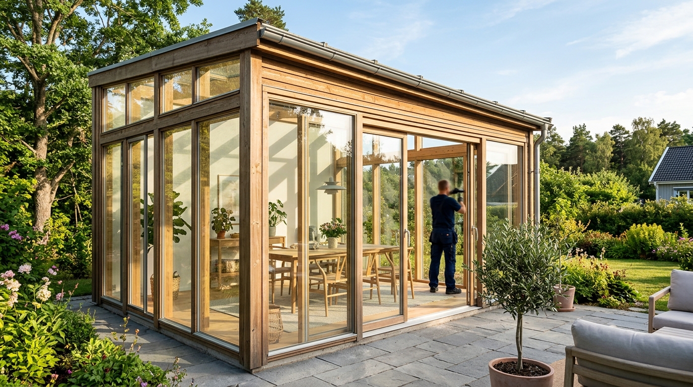 Illustration för Fönsterputs och Glas