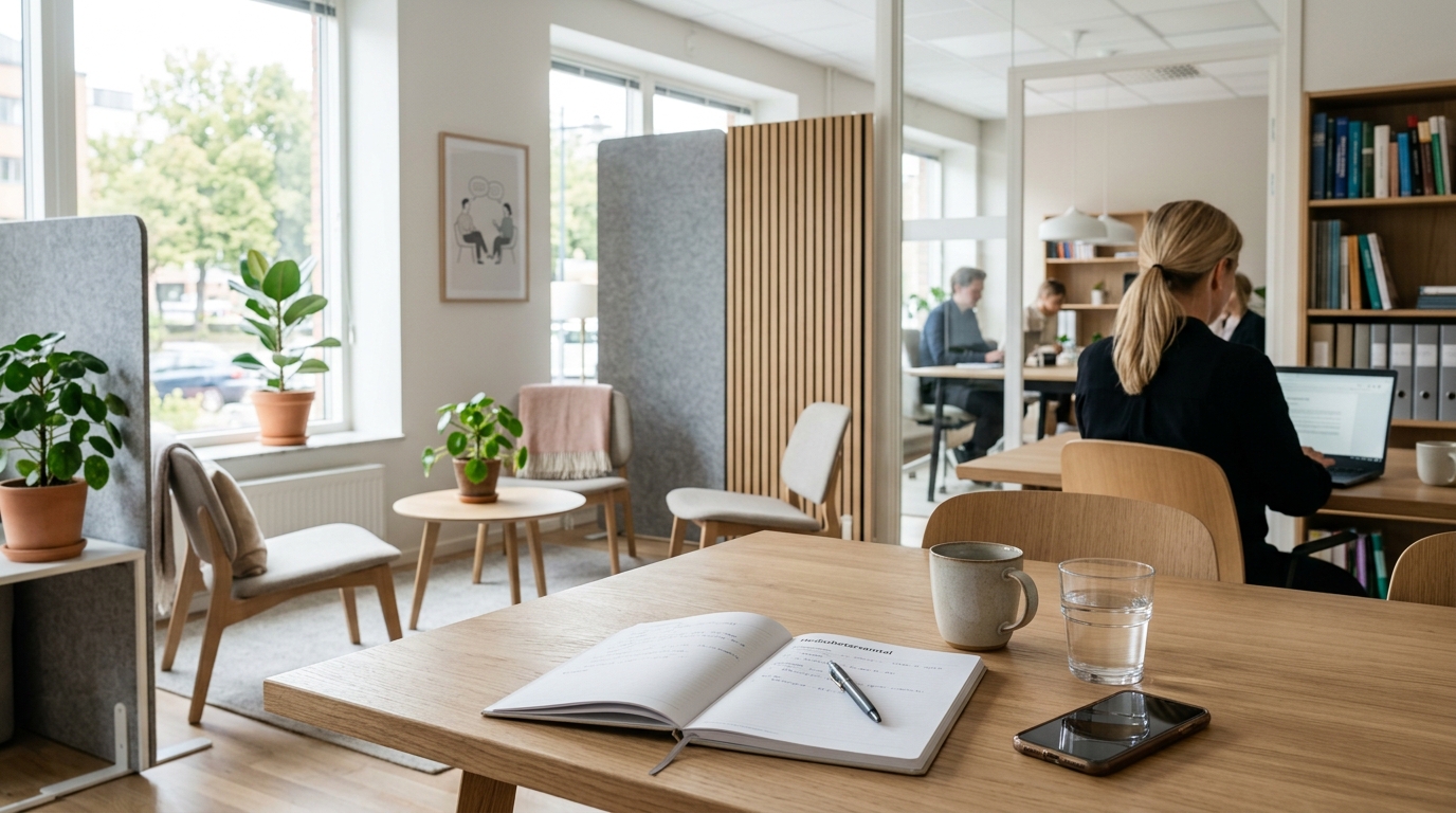 Illustration för Medarbetarsamtal