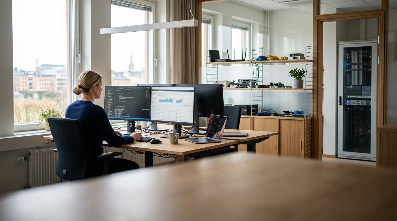 Illustration för IT-driftavtal