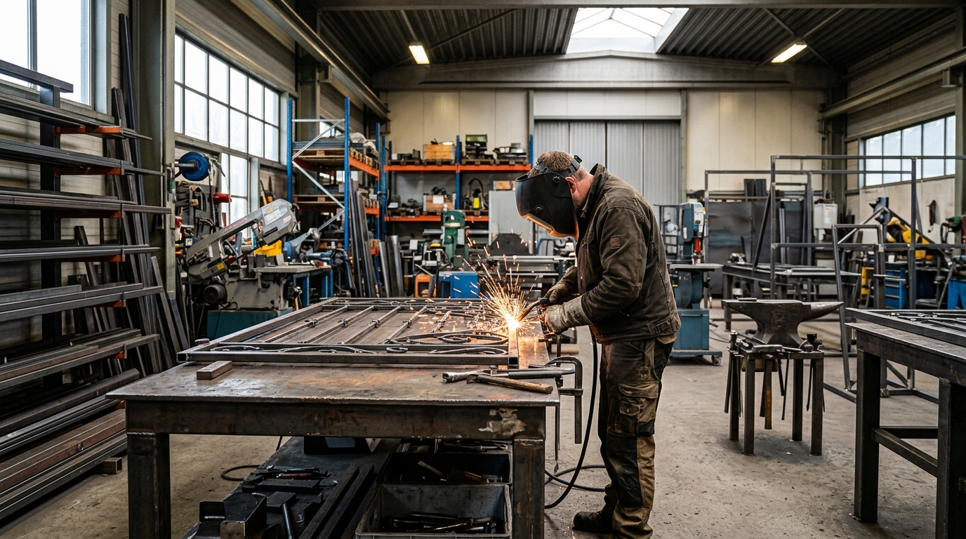 Illustration för Smidearbete