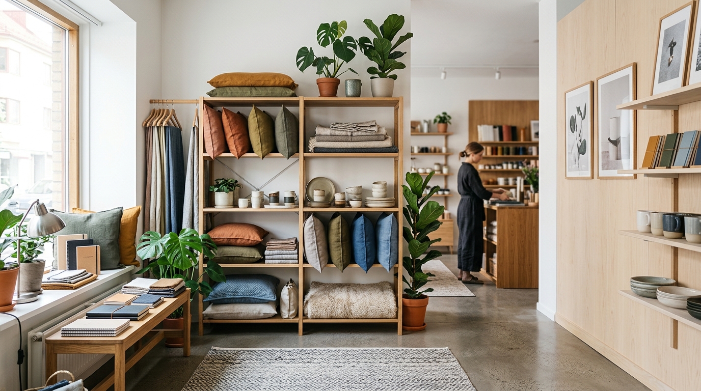 Illustration för Butikskoncept