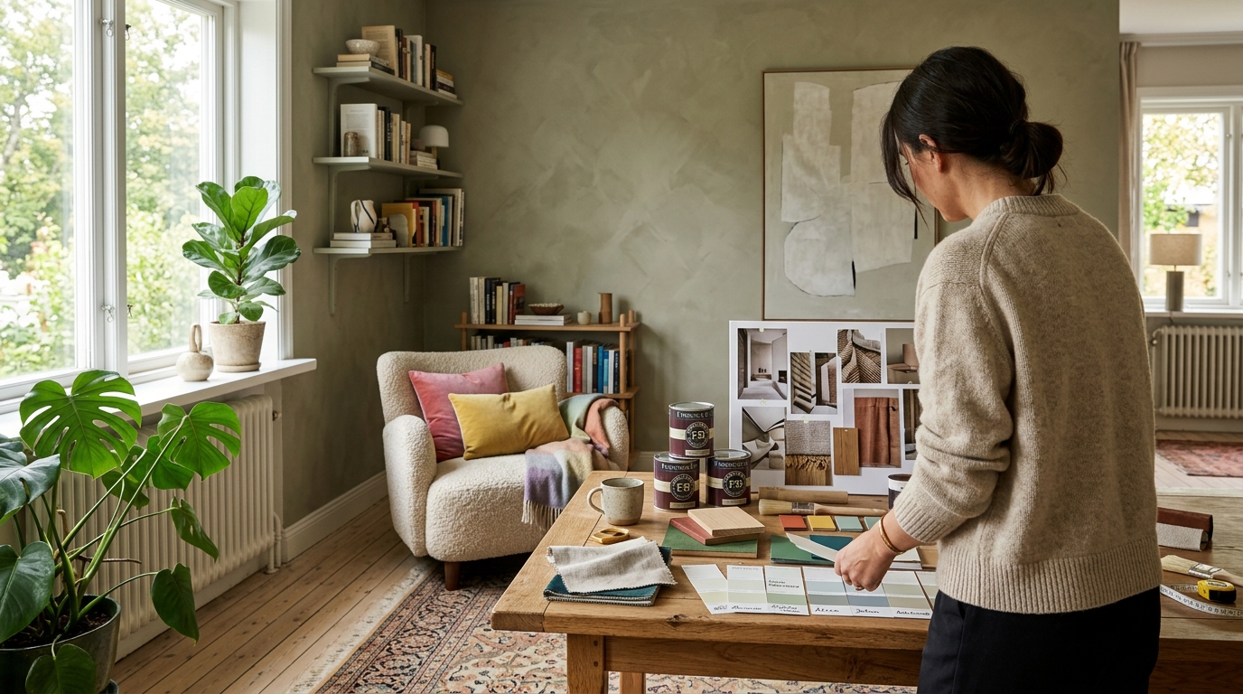 Illustration för Färgsättning