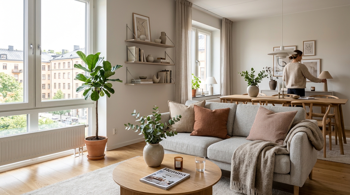 Illustration för Inredning och Styling