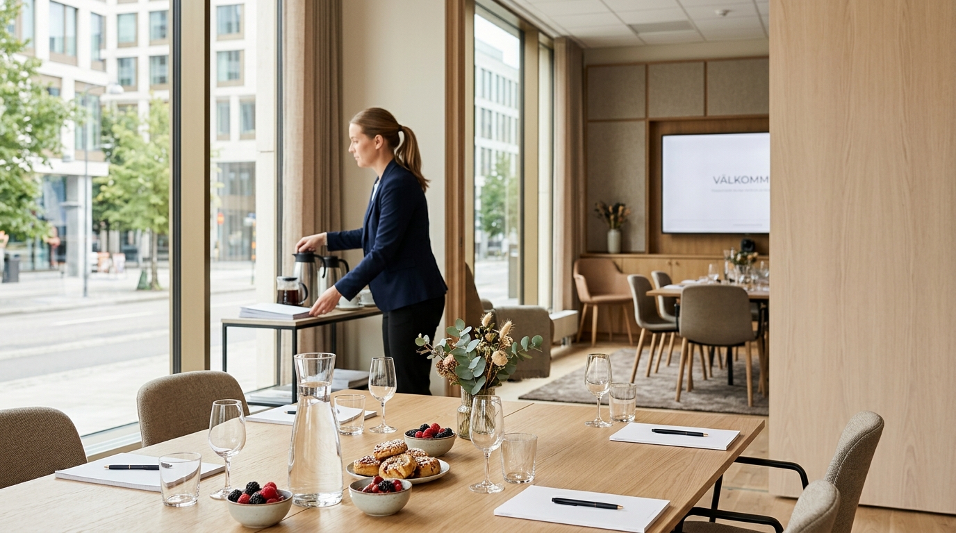 Illustration för Konferensvärd