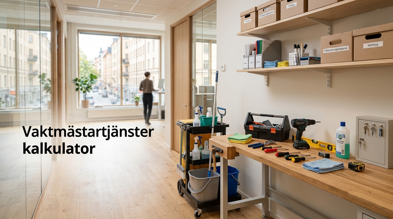 Illustration för Vaktmästartjänster