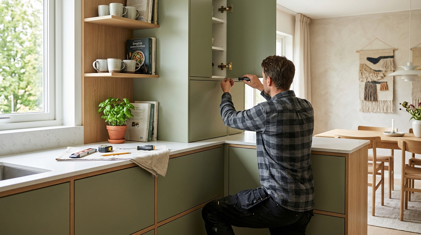 Illustration för Justering av luckor