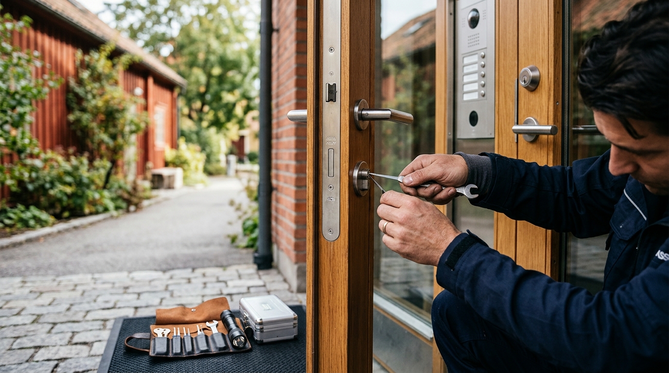 Illustration för Akut låsjour