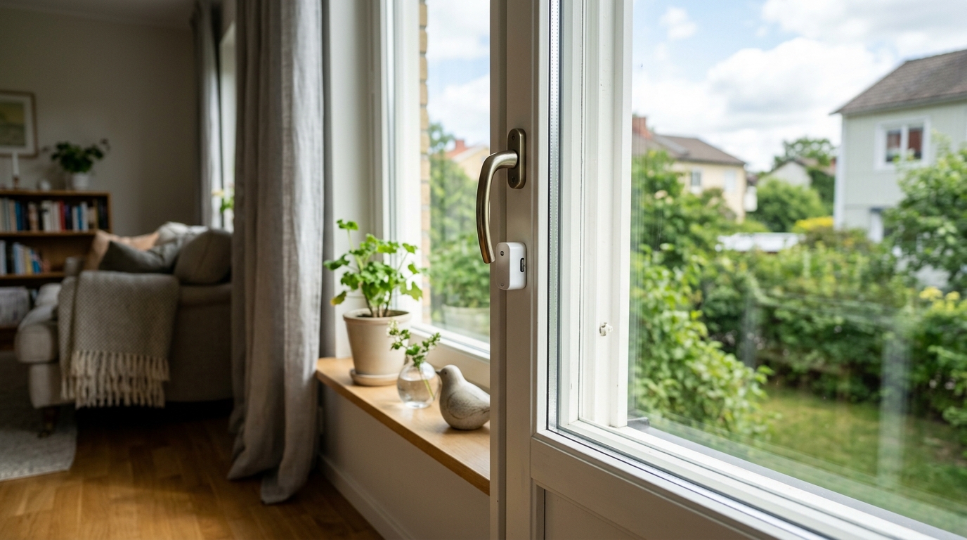 Illustration för Fönsterlås