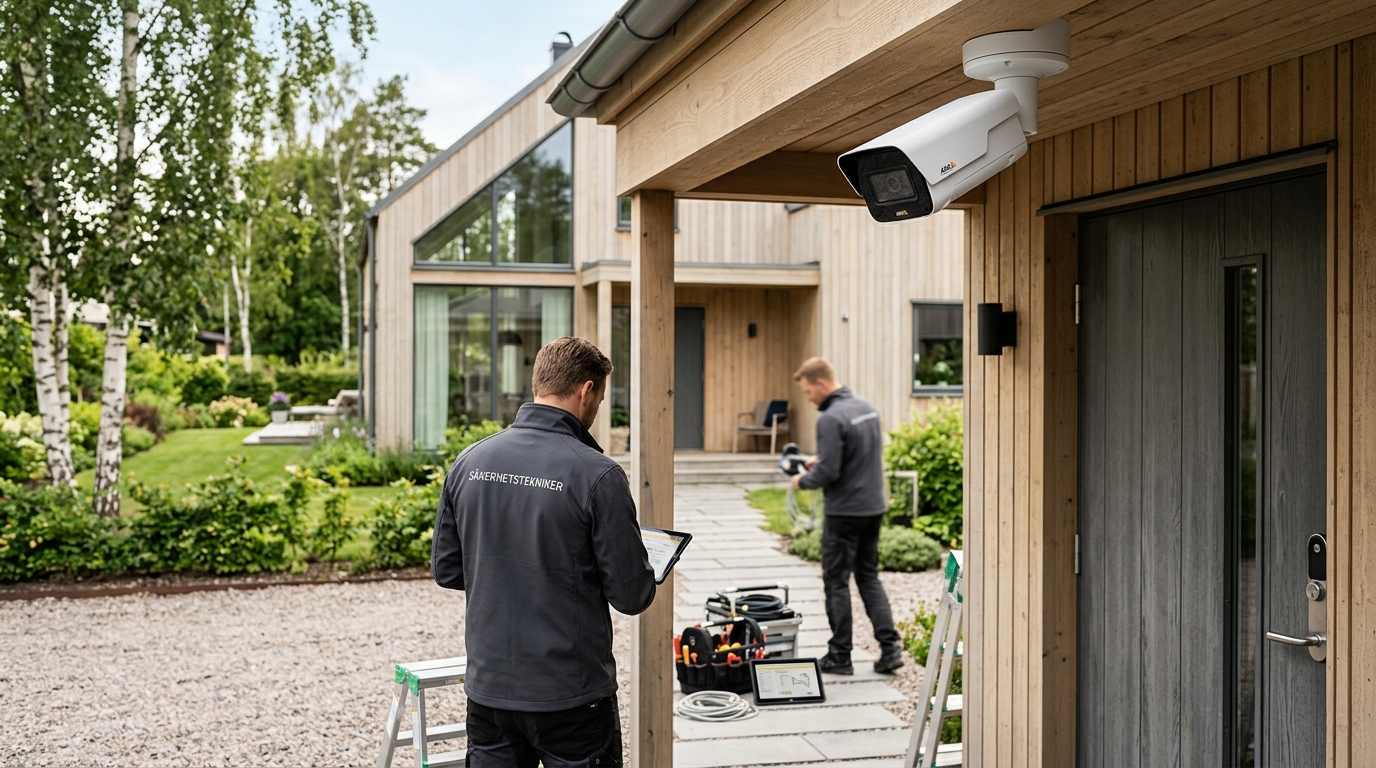 Illustration för Kameraövervakning