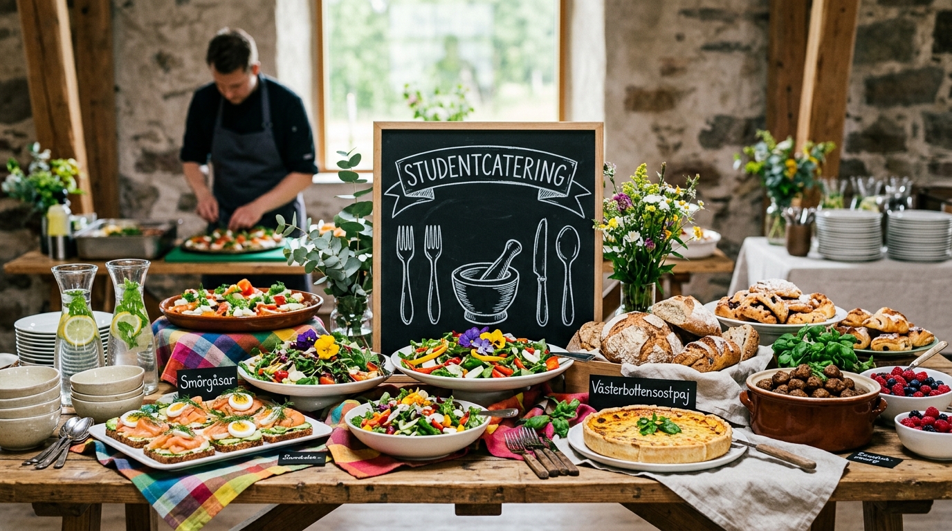 Illustration för Studentcatering