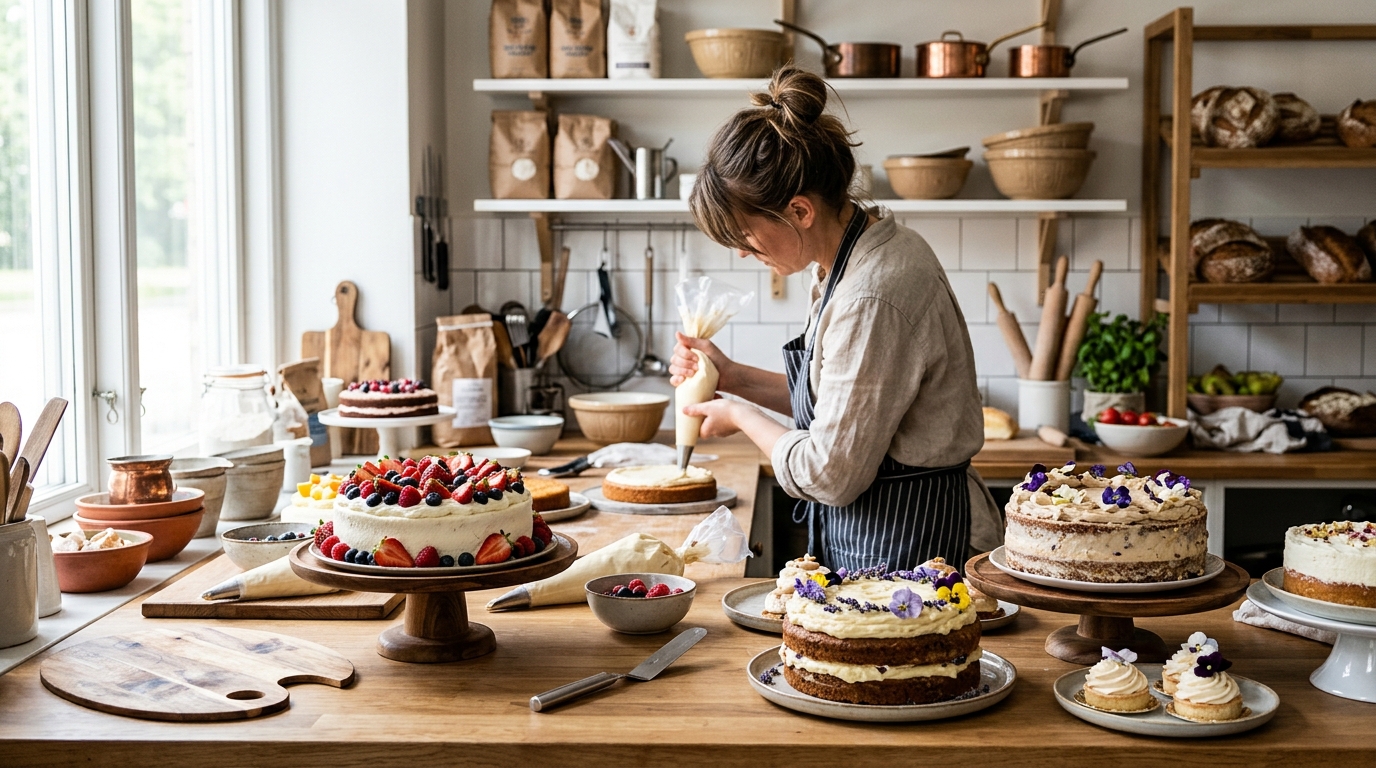 Illustration för Tårtor på beställning