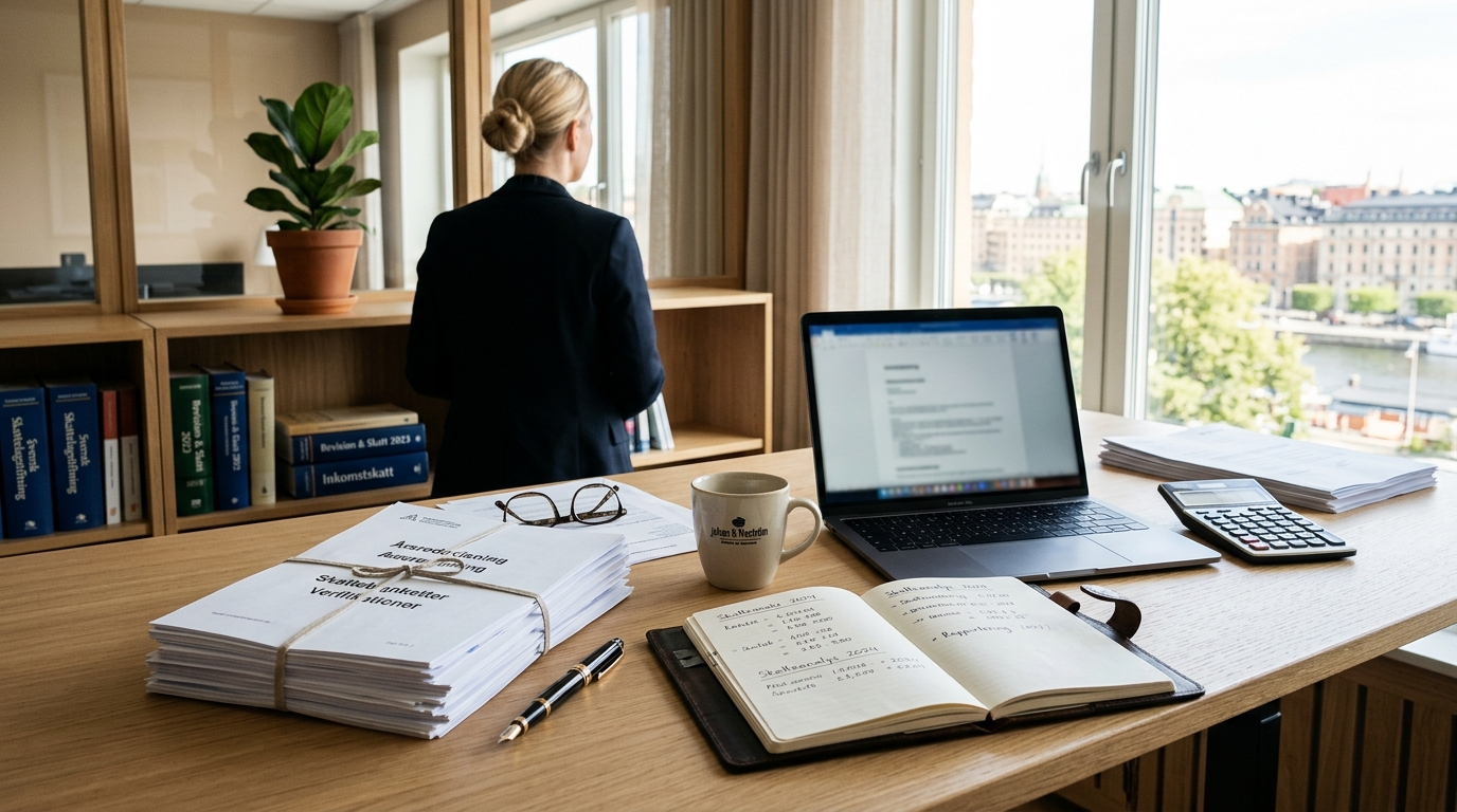 Illustration för Skattegranskning