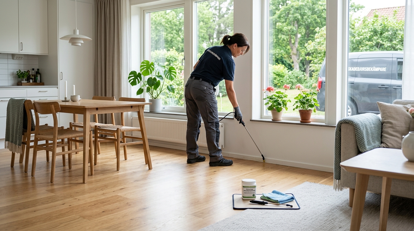 Illustration för Sanering av skadedjur