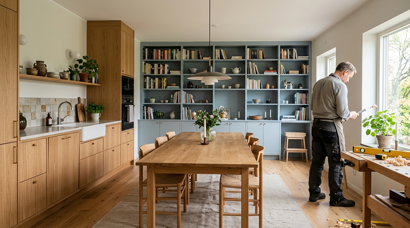 Illustration för Inredningssnickeri