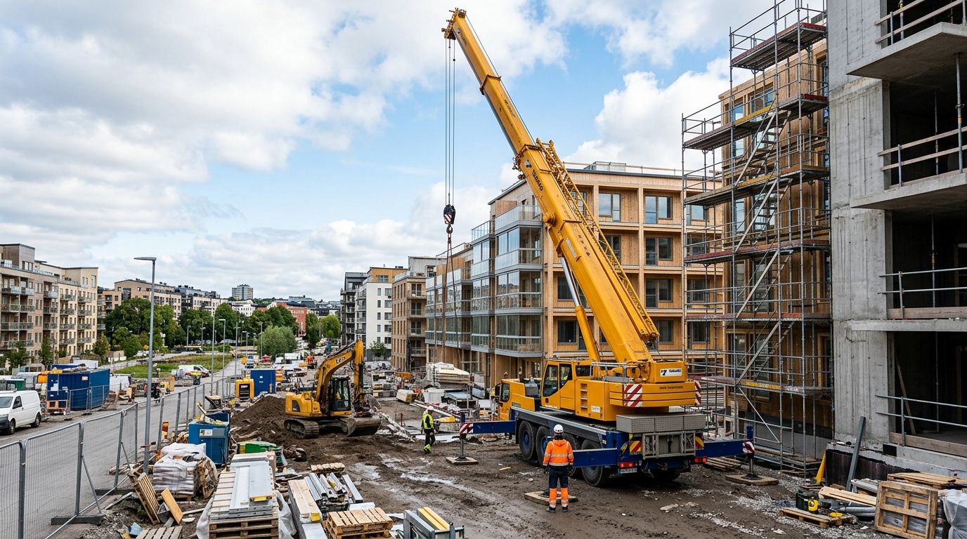 Illustration för Kranuthyrning