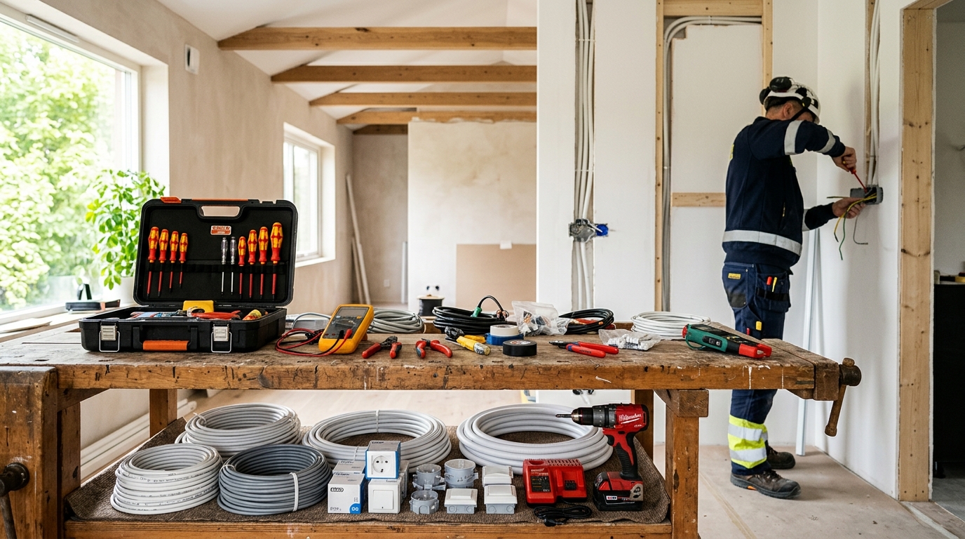 Illustration för Elarbeten