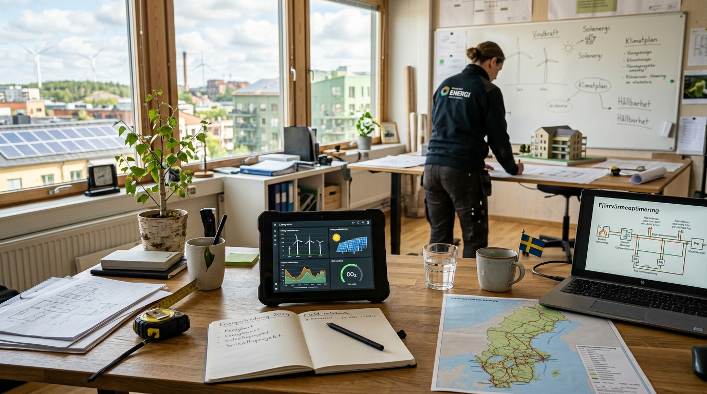 Illustration för Energi och klimat