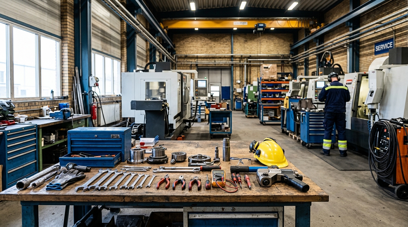 Illustration för Industriservice