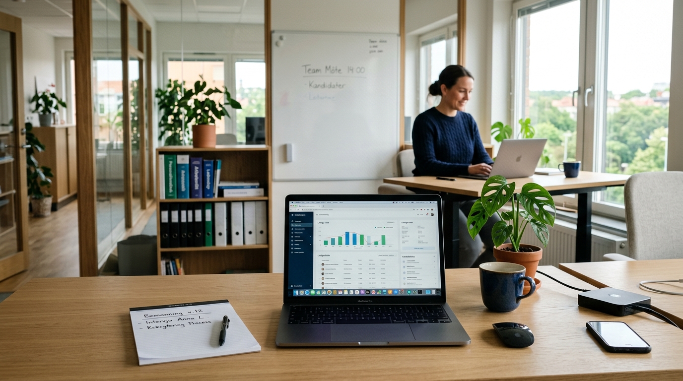 Illustration för HR och Bemanning